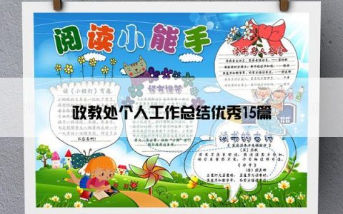 政教处个人工作总结优秀15篇