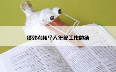 绩效考核个人年终工作总结