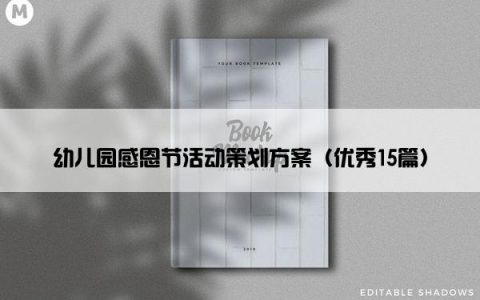 幼儿园感恩节活动策划方案（优秀15篇）