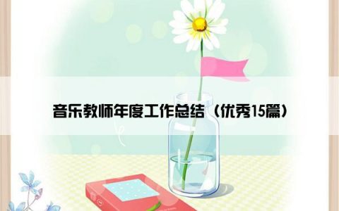 音乐教师年度工作总结（优秀15篇）