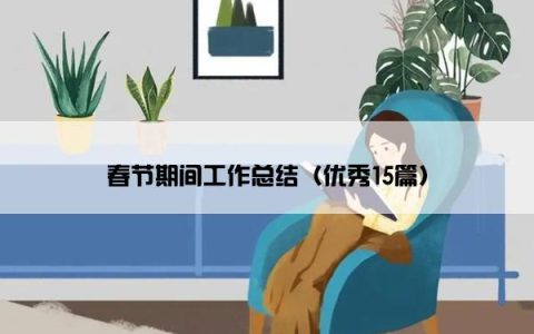 春节期间工作总结（优秀15篇）