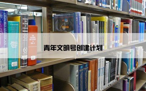 青年文明号创建计划