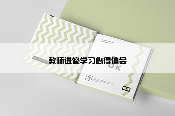 教师进修学习心得体会