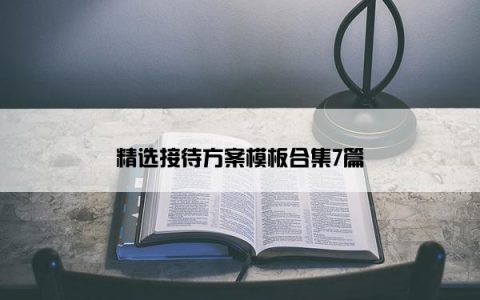 精选接待方案模板合集7篇