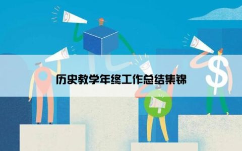 历史教学年终工作总结集锦