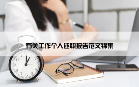 有关工作个人述职报告范文锦集