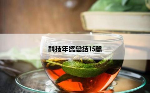 科技年终总结15篇