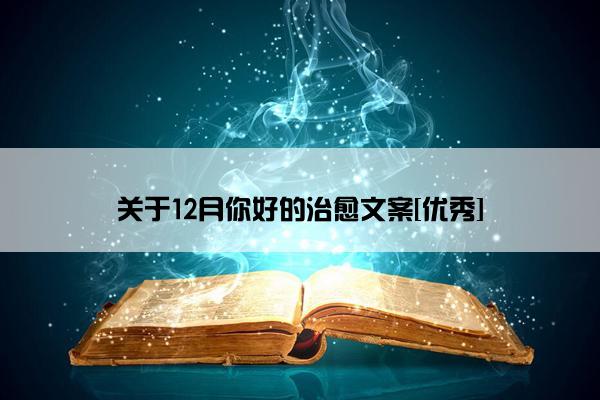 关于12月你好的治愈文案[优秀]