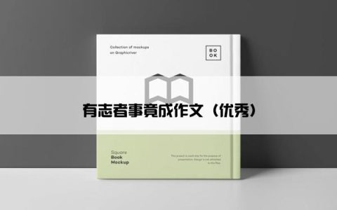 有志者事竟成作文（优秀）