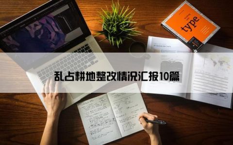 乱占耕地整改情况汇报10篇