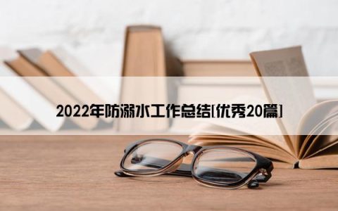 2022年防溺水工作总结[优秀20篇]