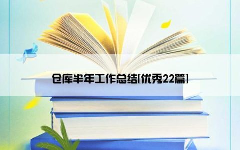 仓库半年工作总结[优秀22篇]